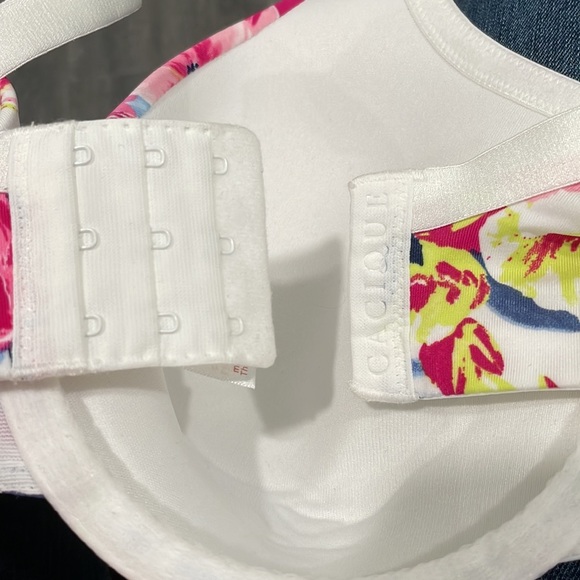 Cacique tropical print floral bra 38C - Picture 6 of 6